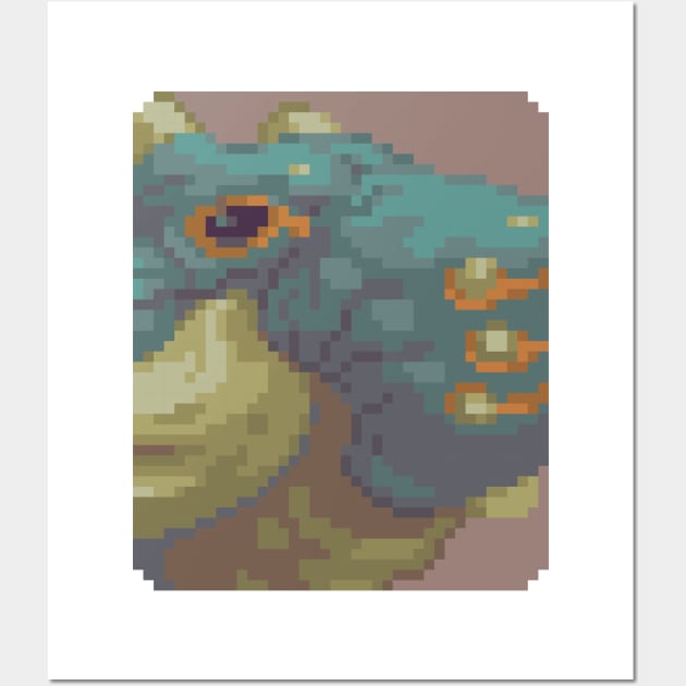 Breath Of Fire P'ung Ryong Wind Dragon Wall Art by inotyler